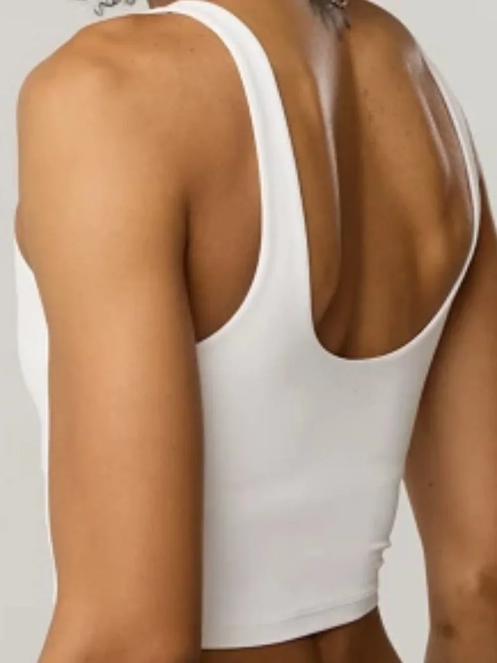 OFFLINE By Aerie Real Me Low Key Longline Sports Bra Top GYM Exercise Cruise